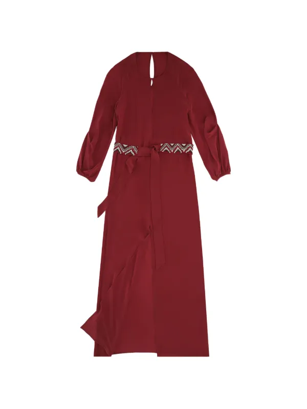 Fortela Gilberte Maxi Dress in Red
