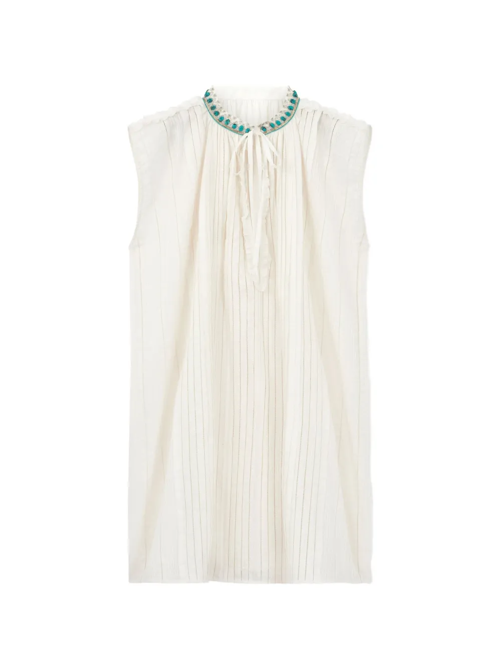 Fortela Afir embellished mini dress - Bianco