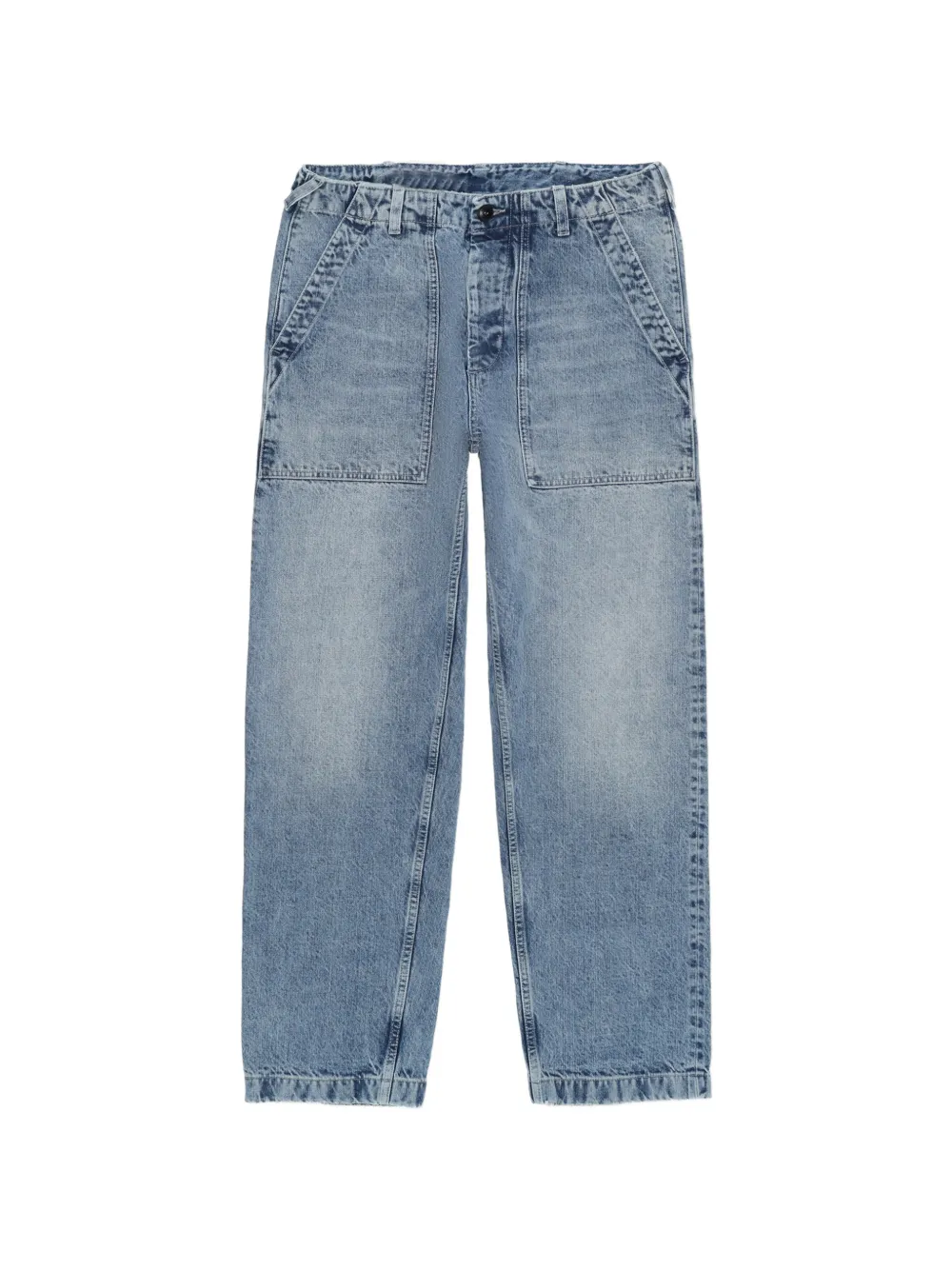 Fortela Newfatigue patch-pocket jeans - Blu