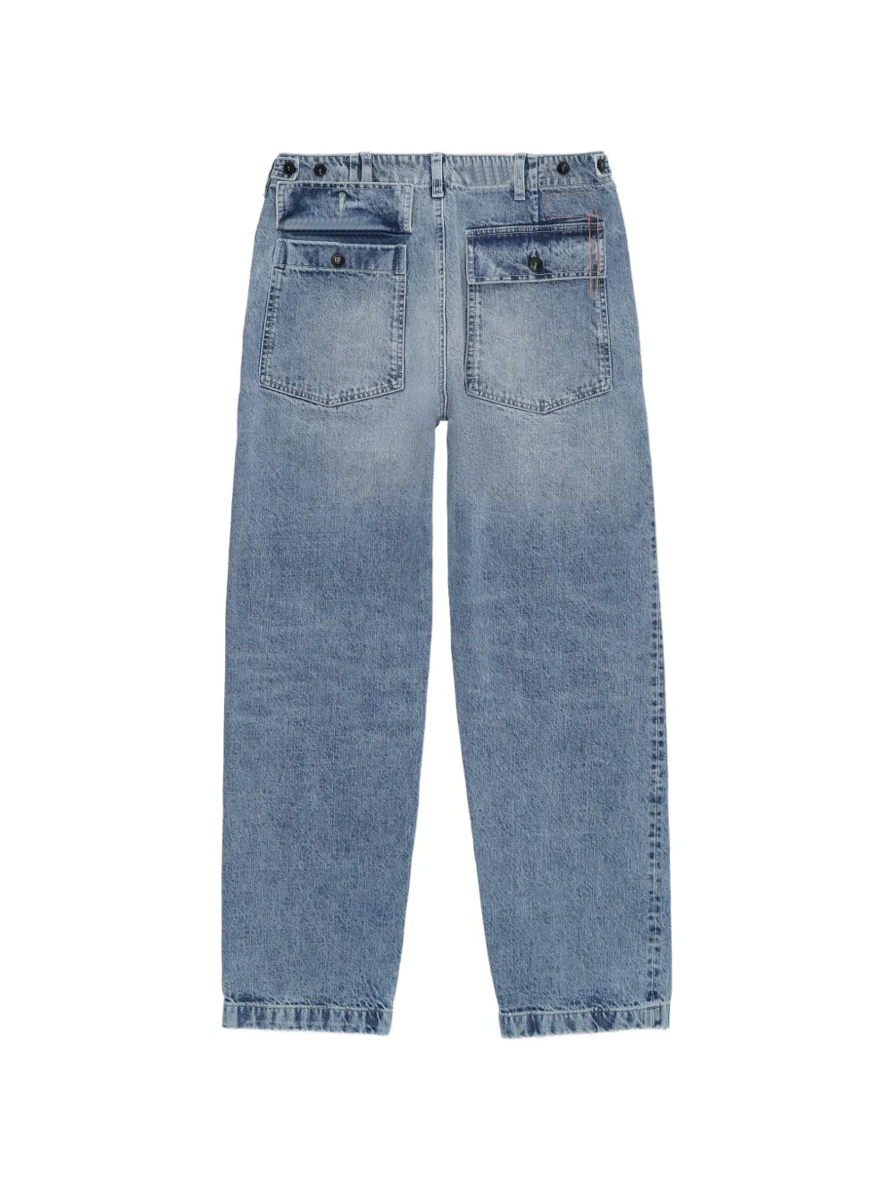 Newfatigue patch-pocket jeans