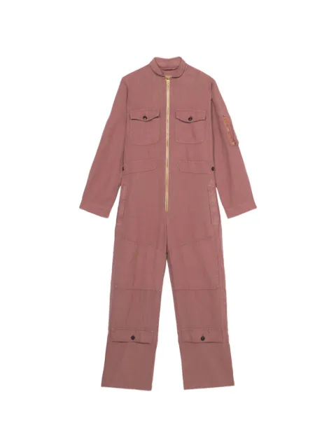 Fortela Viola zip-up multi-pocket jumpsuit