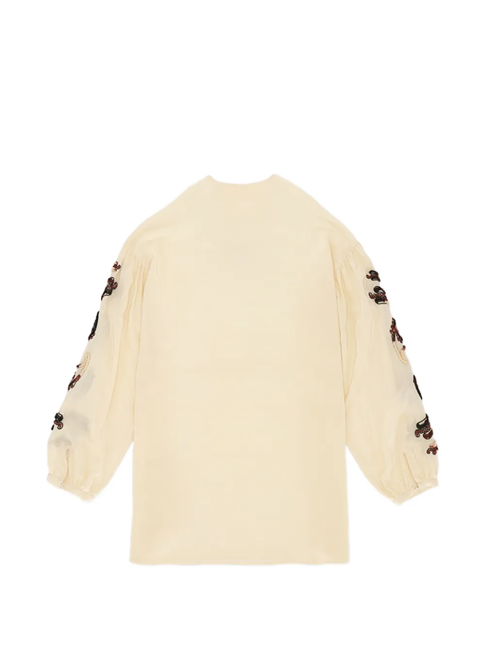  Fortela Embroidered Blouse - Neutrals 