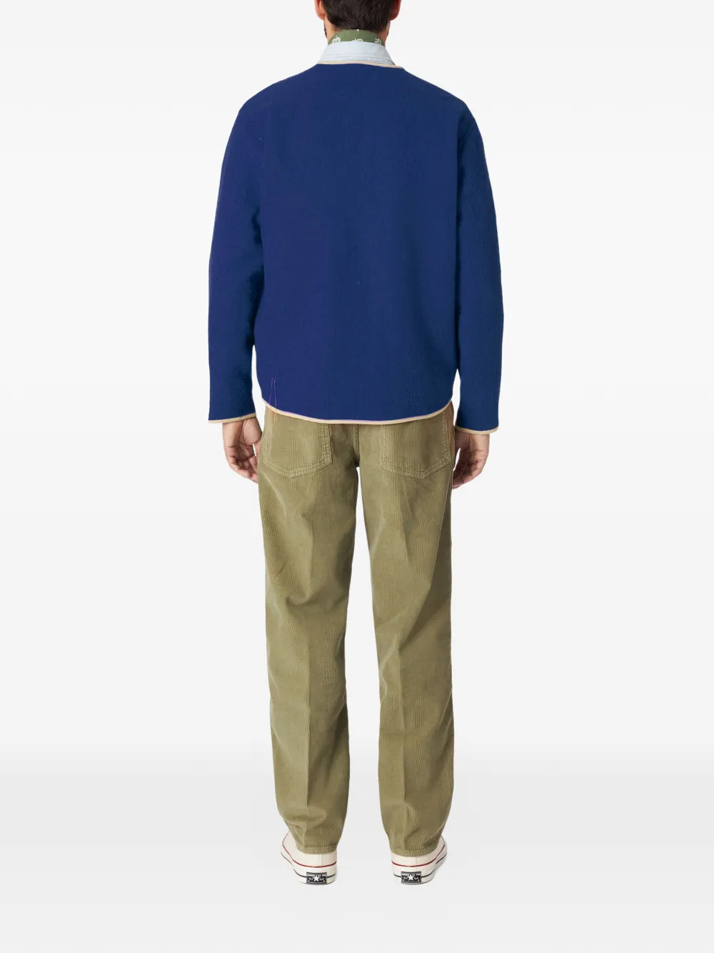 Fortela Wollen jack met rits Blauw