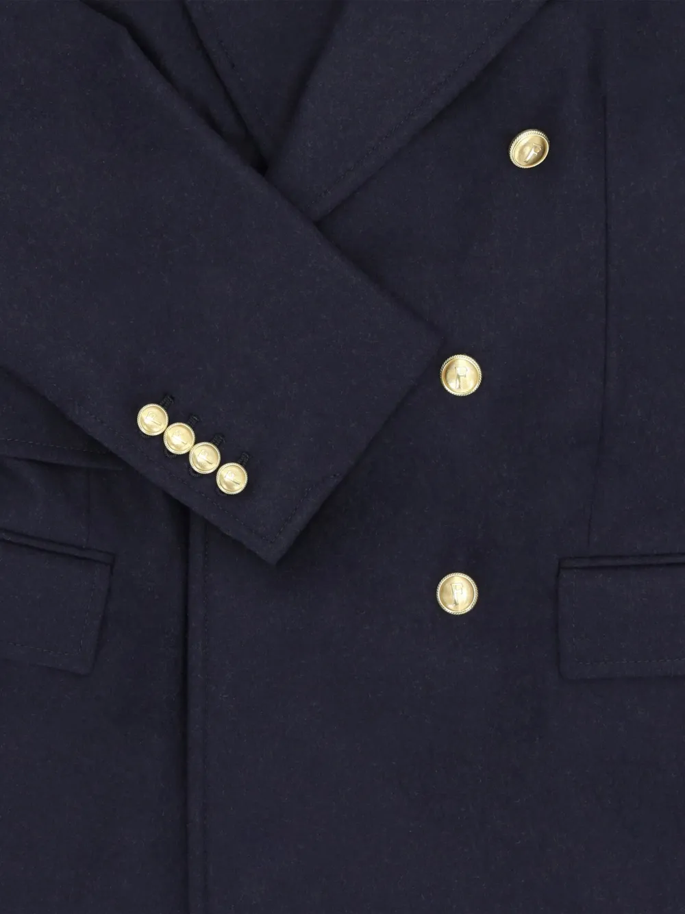  Fortela Travel Double-breasted Blazer - Blue 