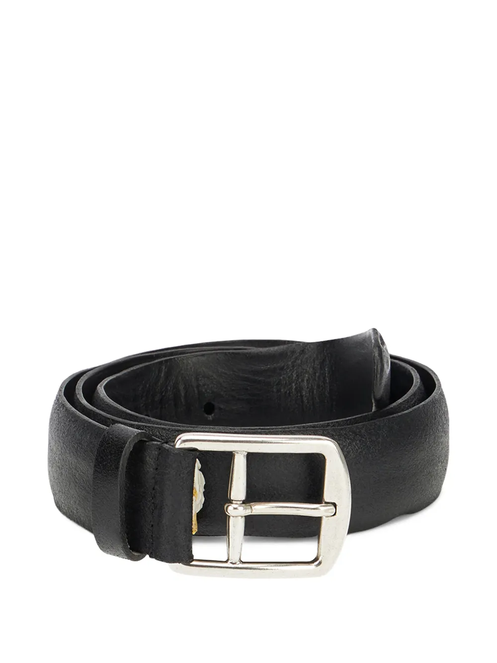 Fortela Crockett leather belt - Nero