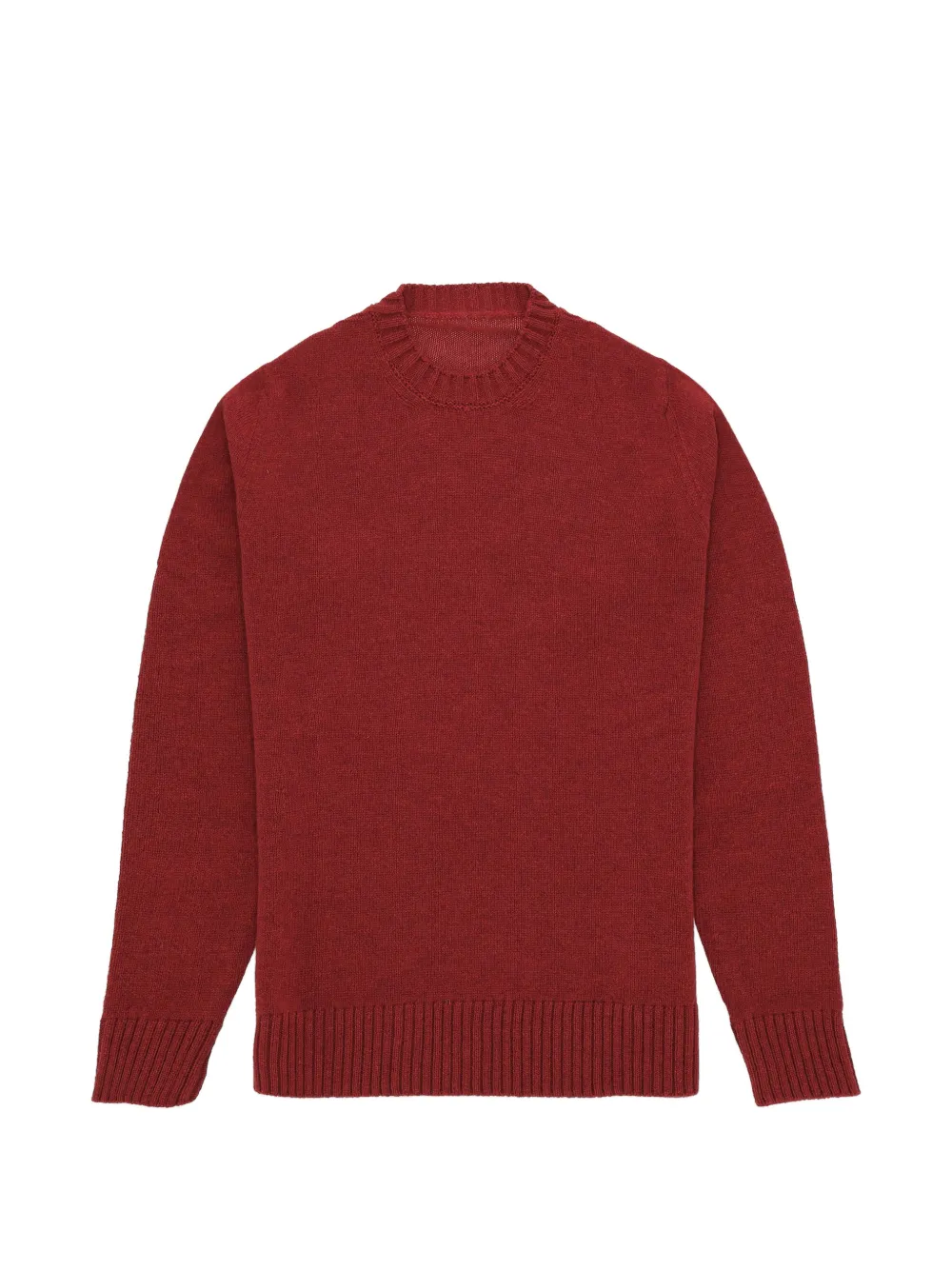 Fortela Skipper1 crew-neck ribbed-trim sweater - Rosso