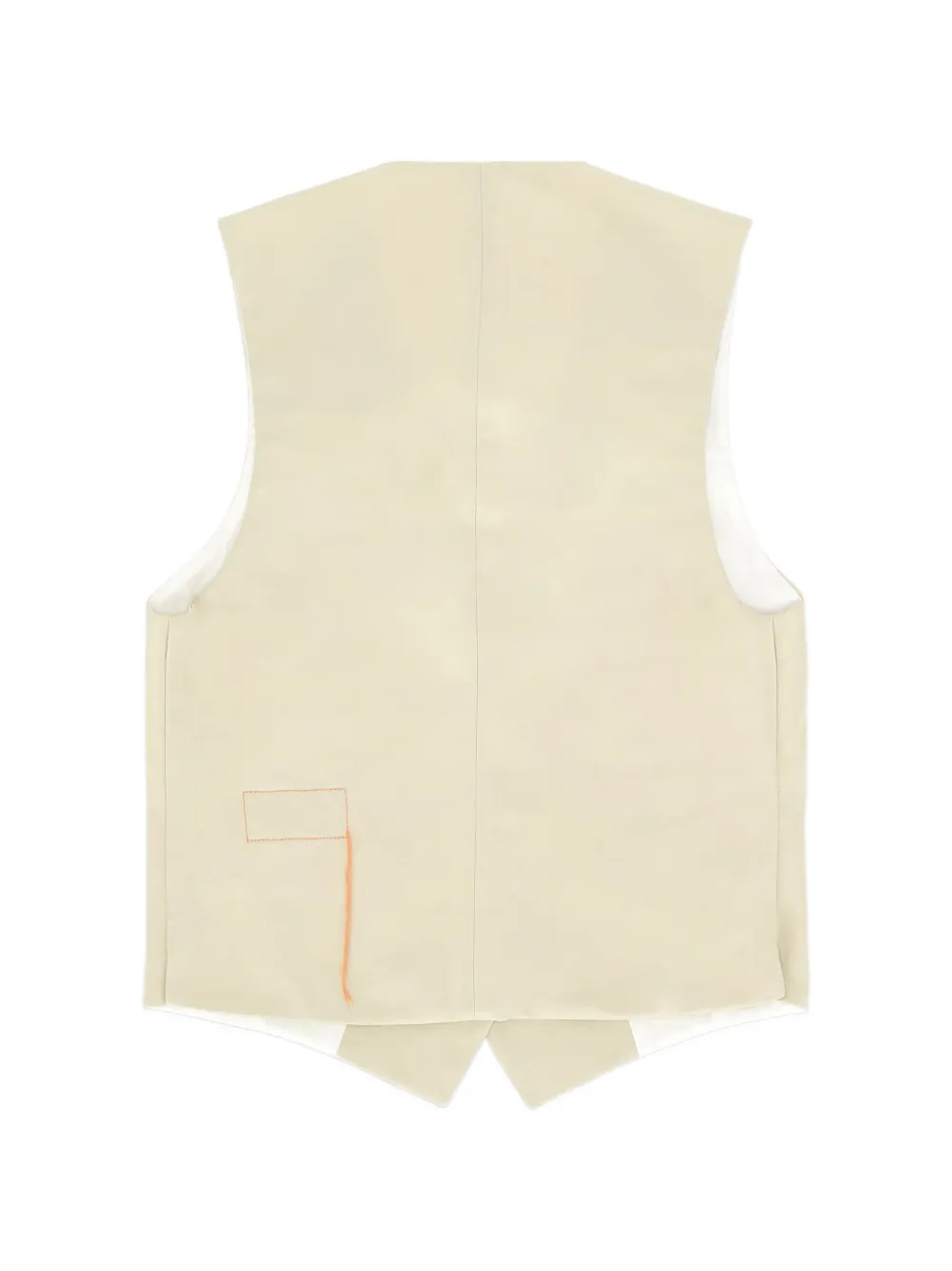 Fortela Demi Button Satin Waistcoat - Neutrals 