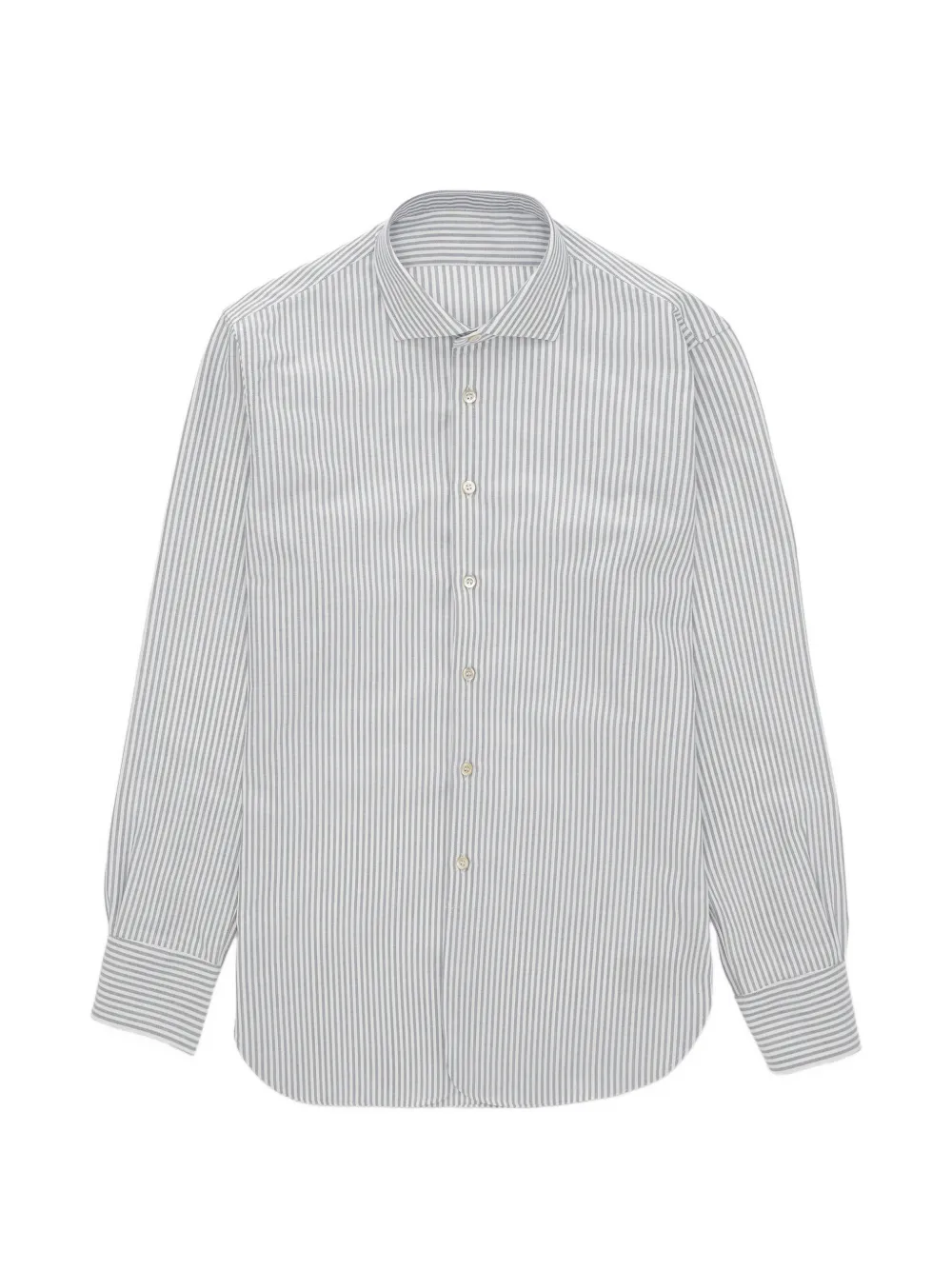 Fortela Jack striped Oxford shirt - Bianco