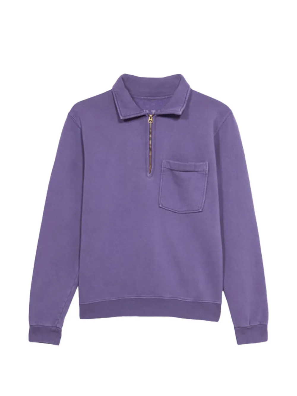 Fortela half-zip sweatshirt - Viola