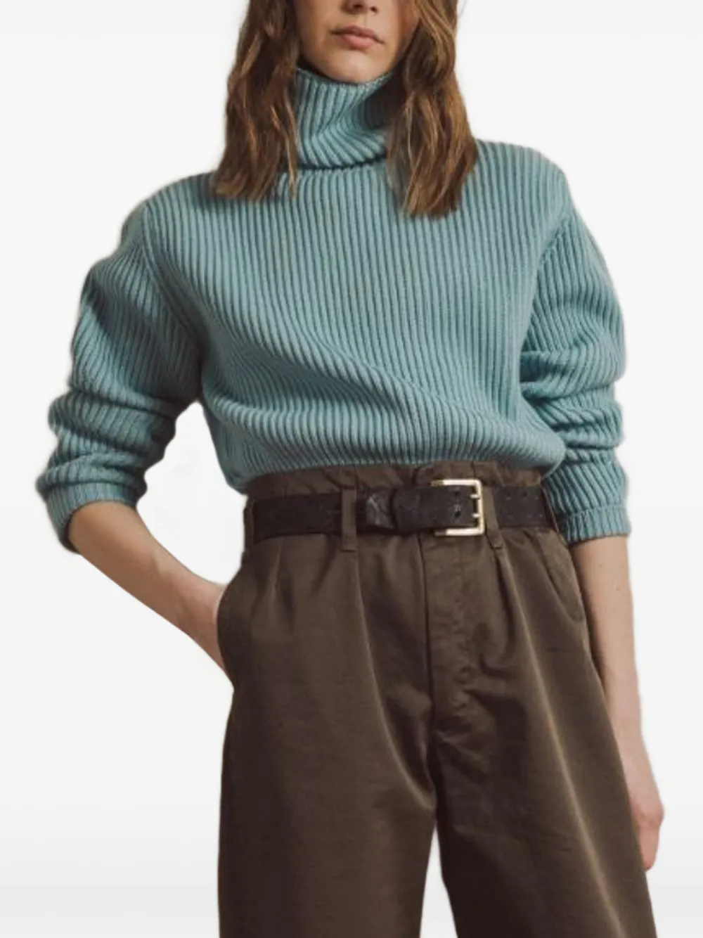  Fortela Leona Turtleneck Sweater - Blue 