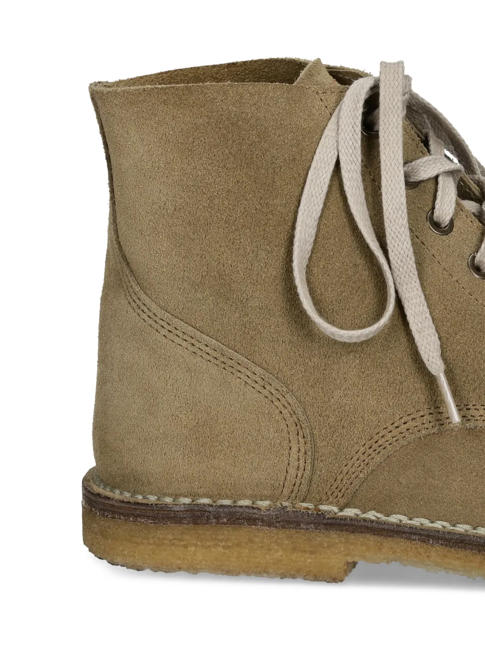 Fortela Ranger enkellaarzen met veters Bruin