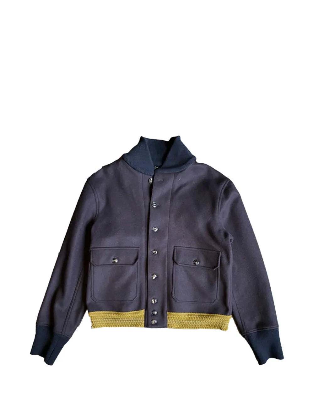 Fortela Regan flap-pocket bomber jacket - Blu