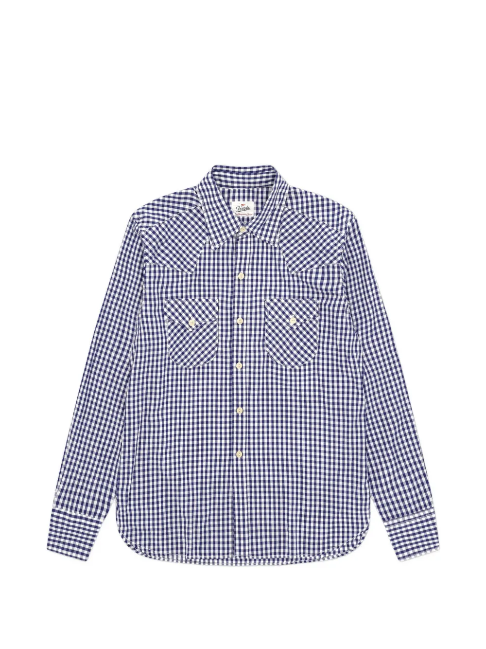 Fortela Texana chest-pocket shirt - Blu