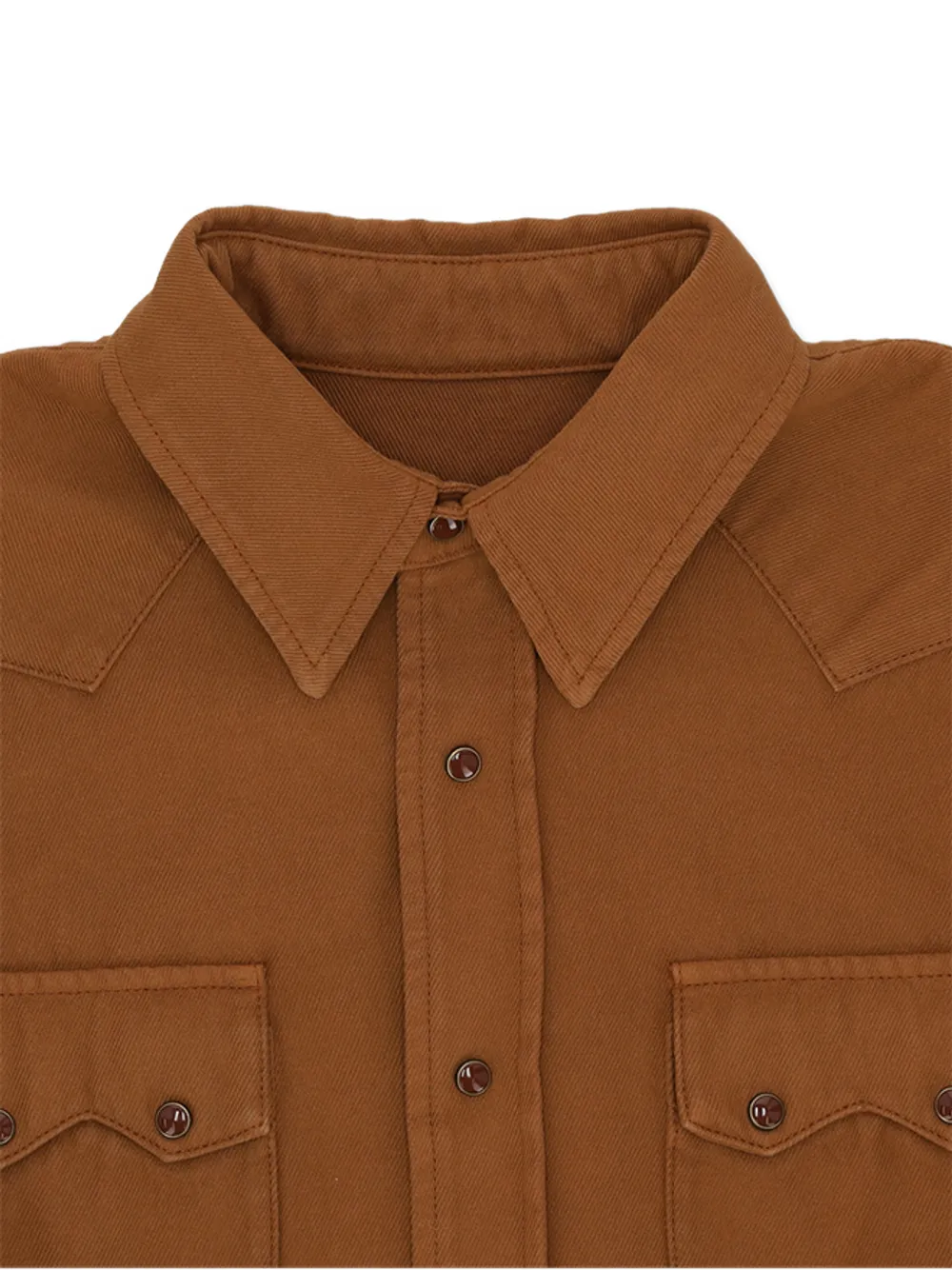  Fortela Front-pockets Shirt - Brown 