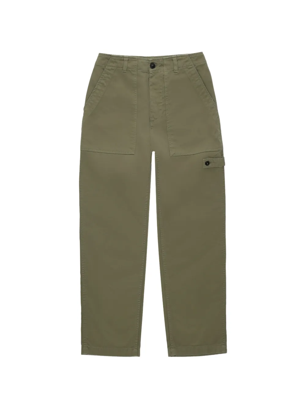 Fortela Jerryt button-fastening trousers - Verde
