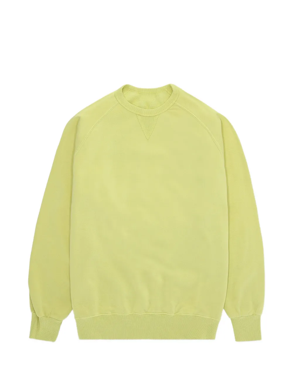 Fortela raglan-sleeve crew-neck sweatshirt - Giallo