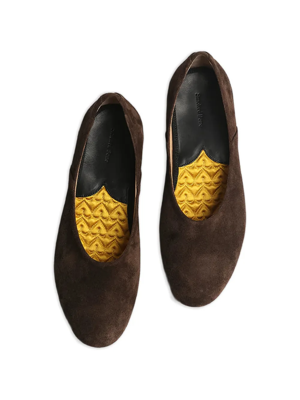 Smokedbone Suede Slip-On Slippers