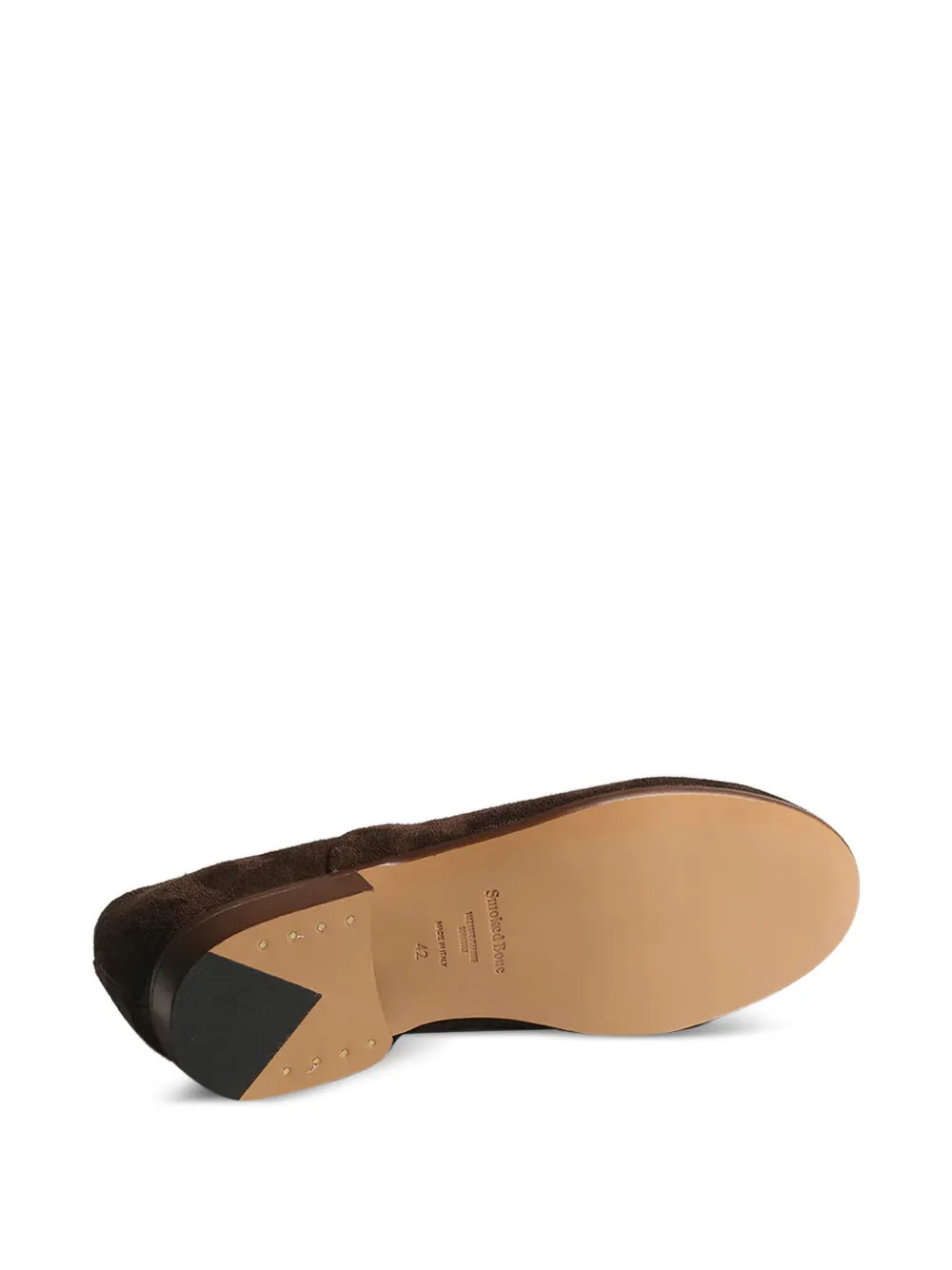 Smokedbone Suede Slip-On Slippers