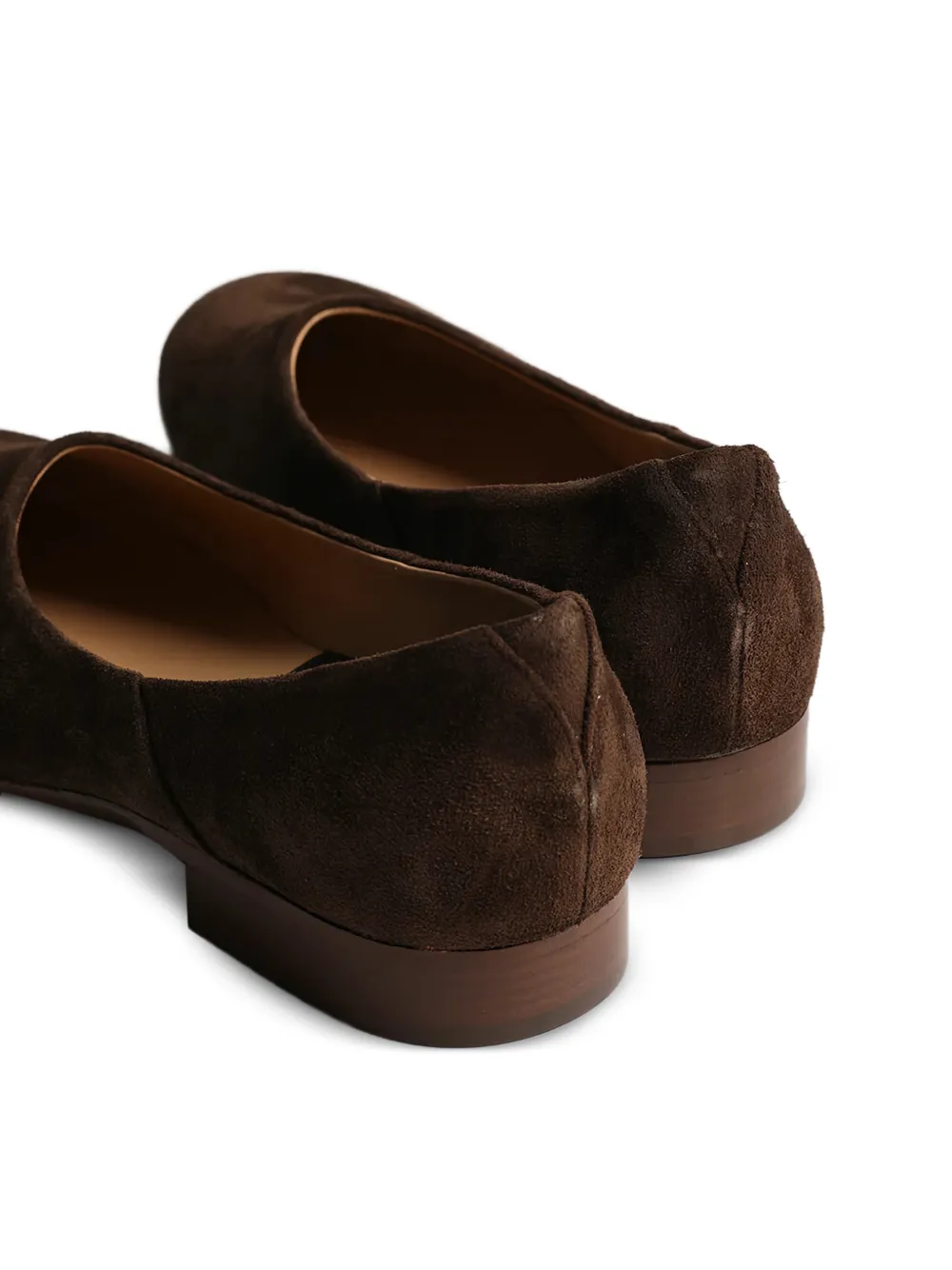 Smokedbone Suede Slip-On Slippers