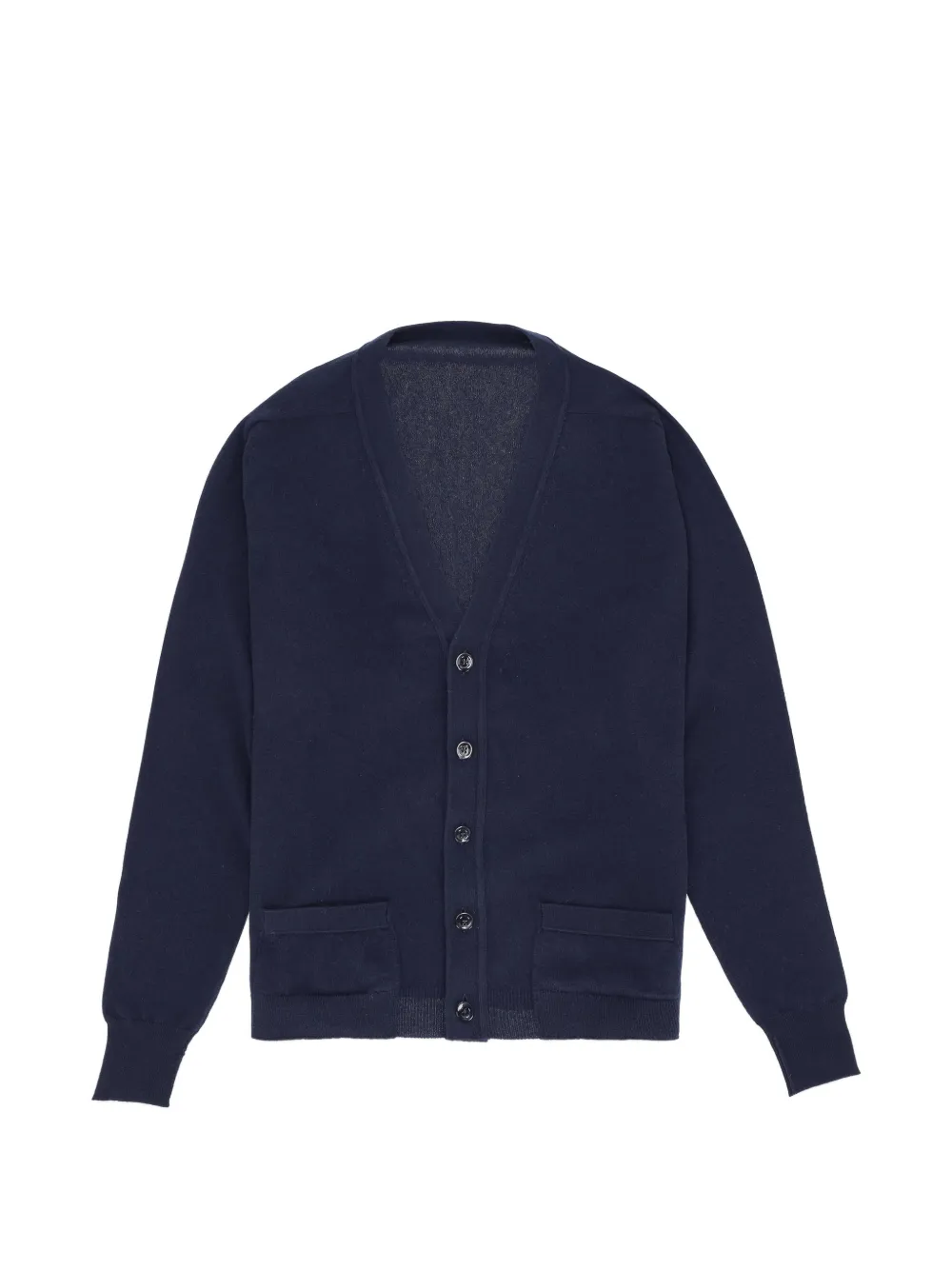 Fortela Lynch V-neck button cardigan - Blu