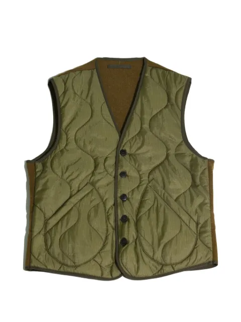 Fortela Squid quilted button vest