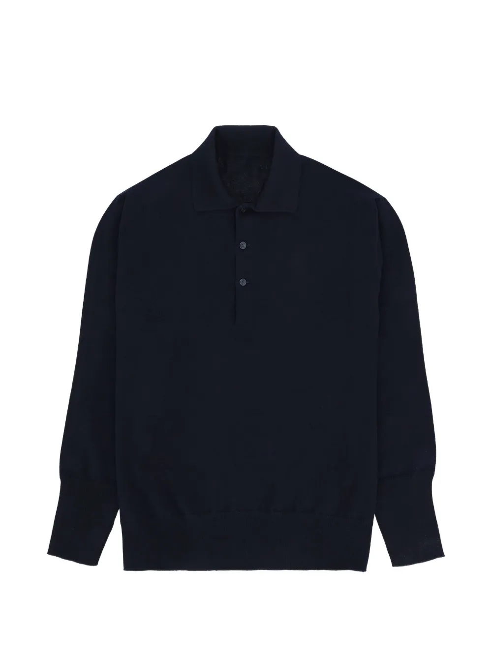 Fortela long-sleeve polo shirt - Blu