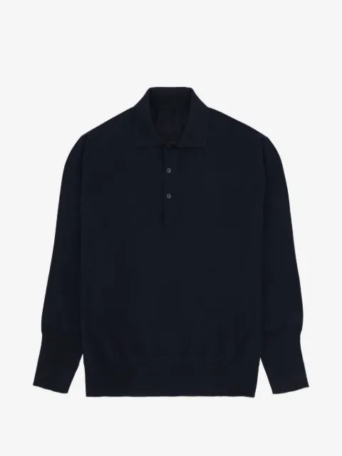 Fortela long-sleeve polo shirt