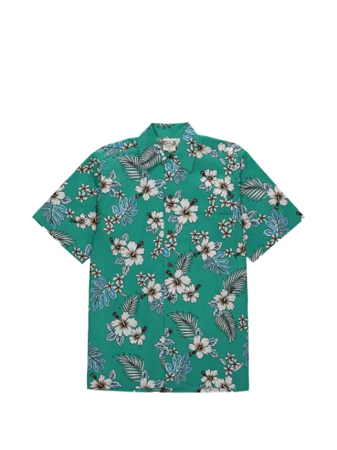 Fortela tropical-print short-sleeve shirt