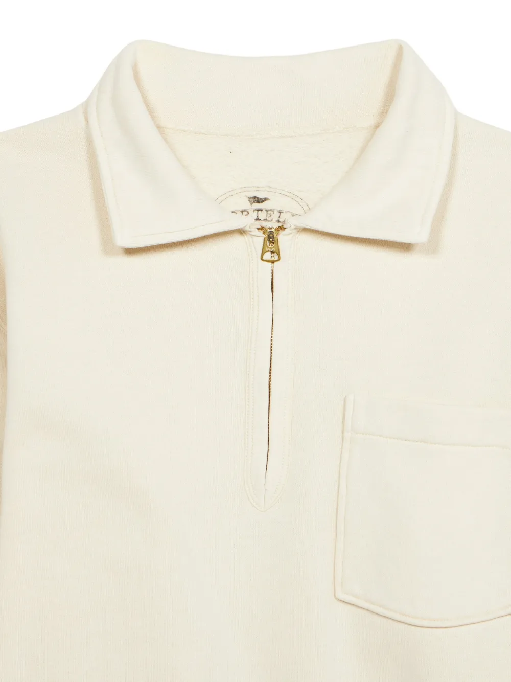Fortela Sweater met ritsllll Beige