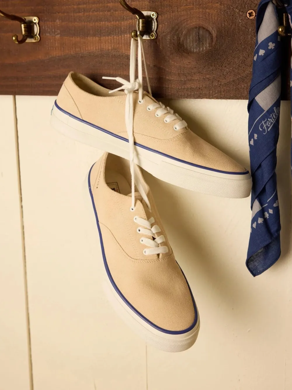 Fortela Suède sneakers Beige