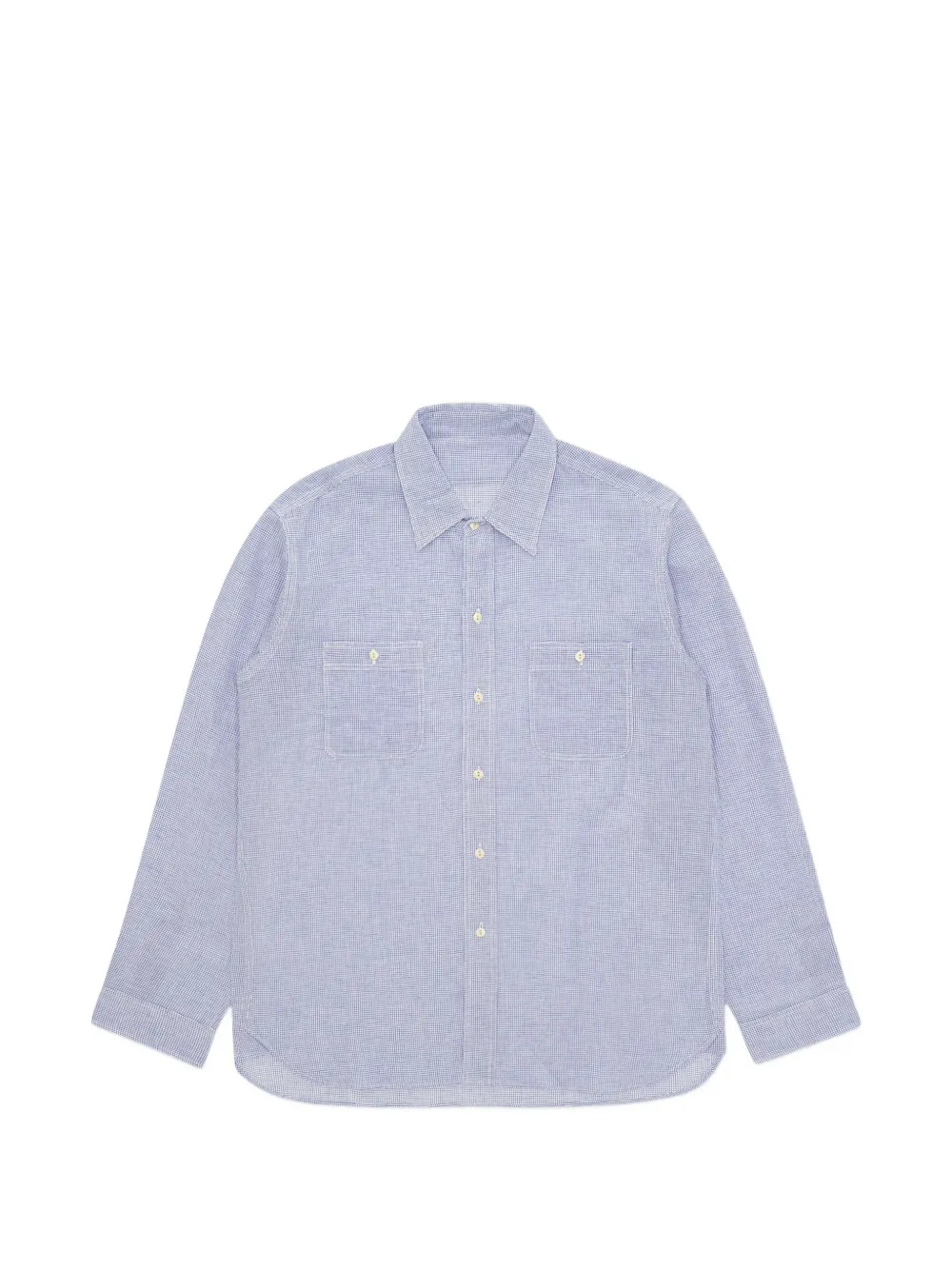 Fortela patch-pockets shirt - Blu