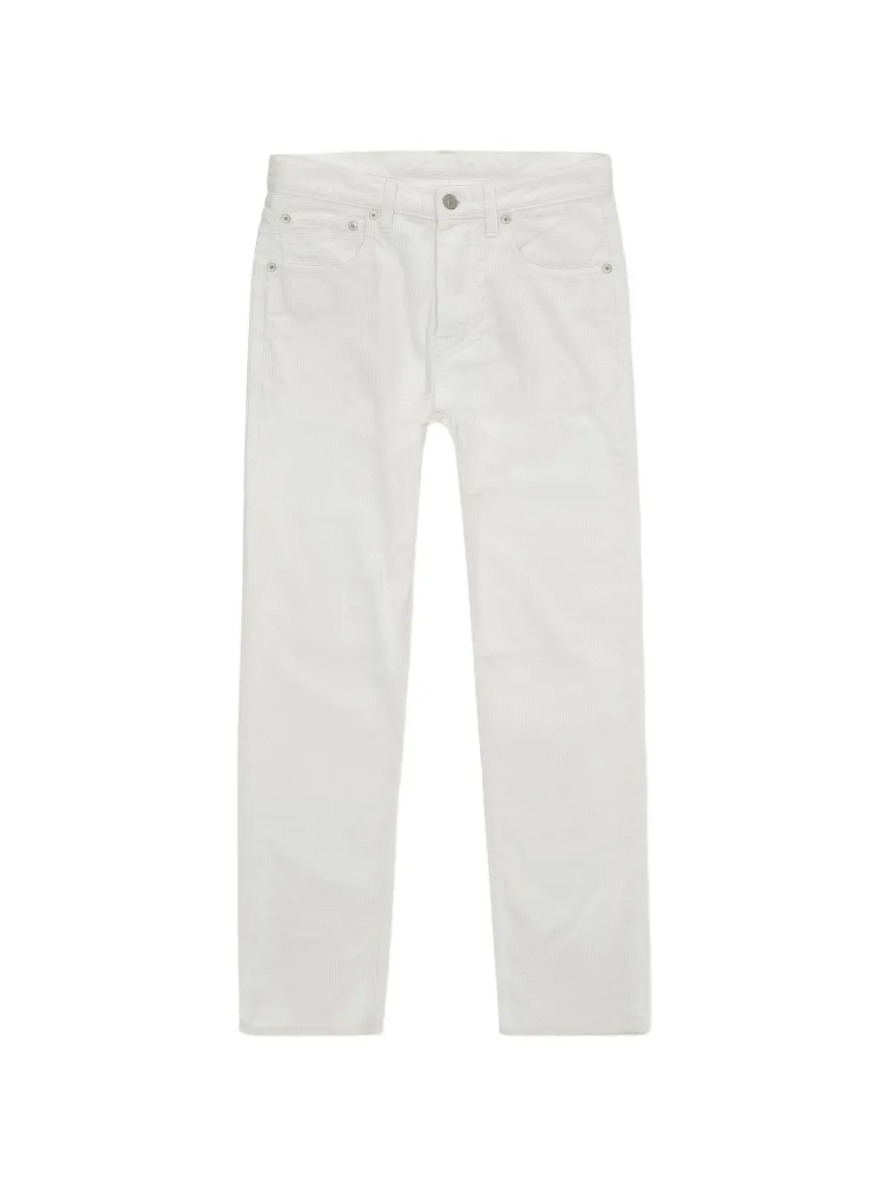 Fortela five pocket corduroy trousers - Bianco