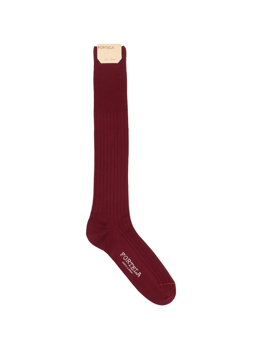Fortela ribbed socks - Rosso