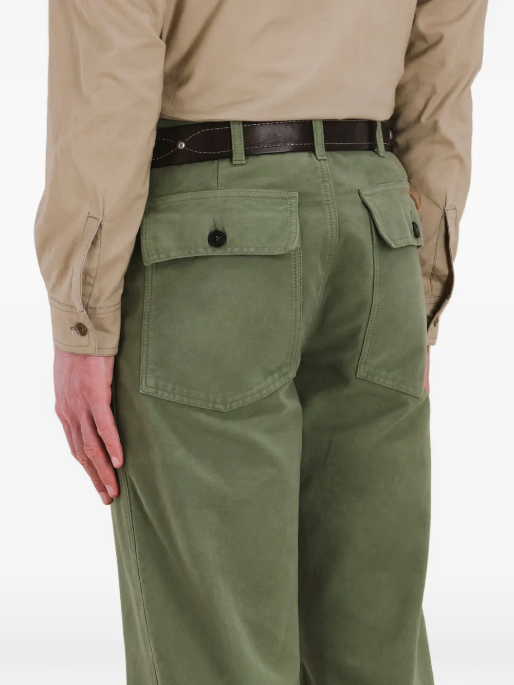 Fortela NewFatigue broek met opgestikte zak Groen