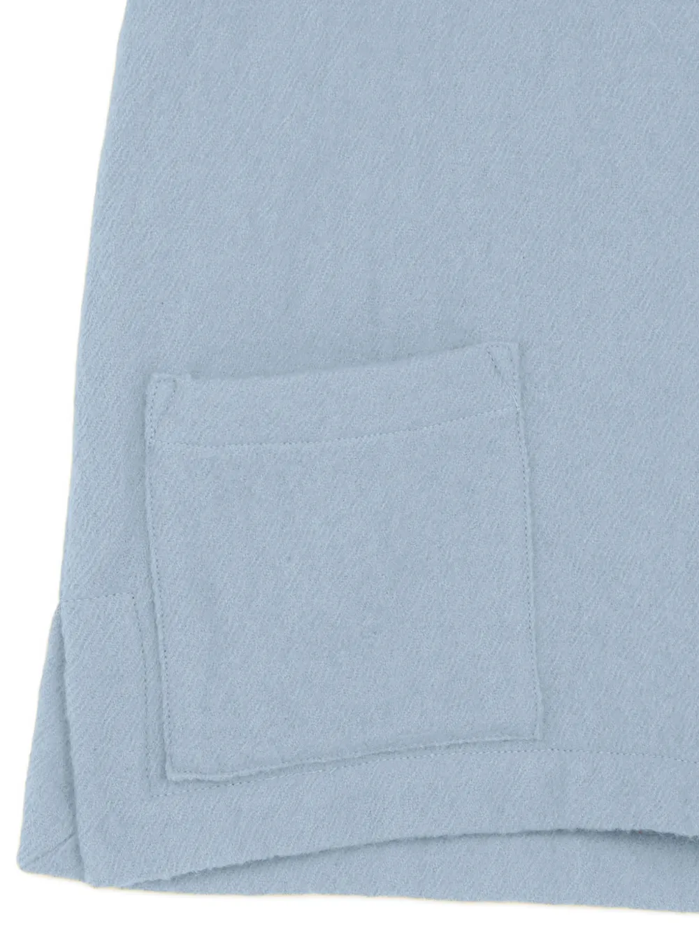  Fortela Franco2 Patch-pocket V-neck Sweater - Blue 