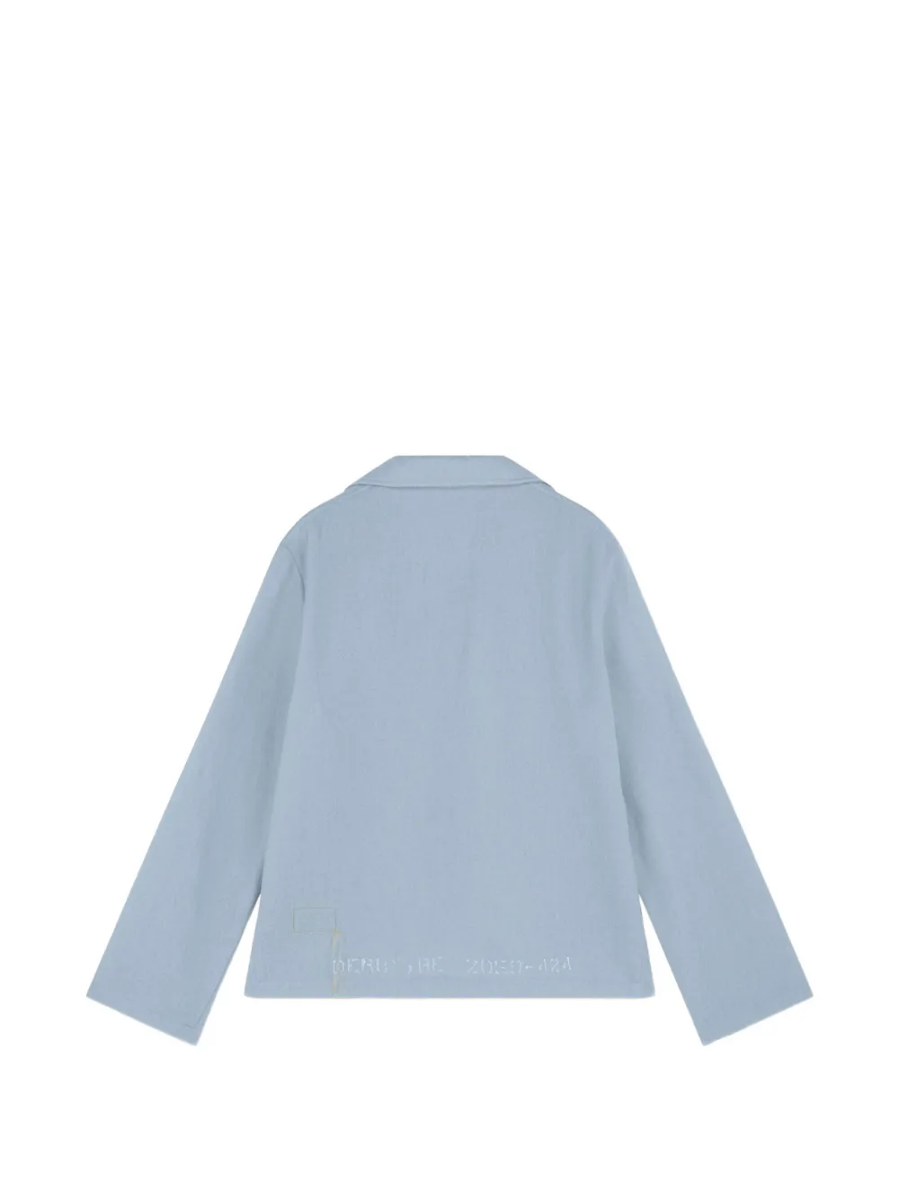  Fortela Franco2 Patch-pocket V-neck Sweater - Blue 