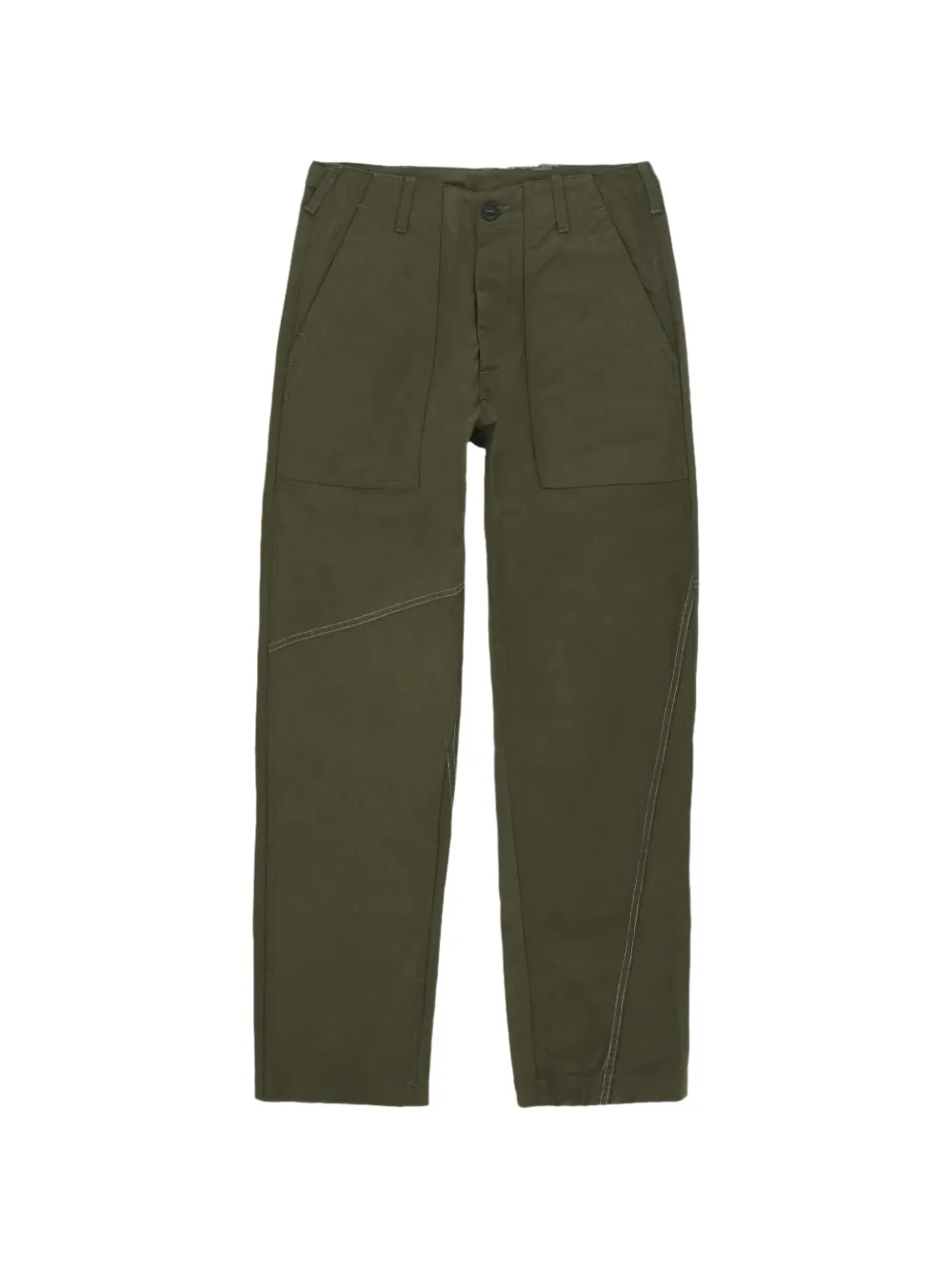 Fortela Newfatigue patch-pocket trousers - Verde