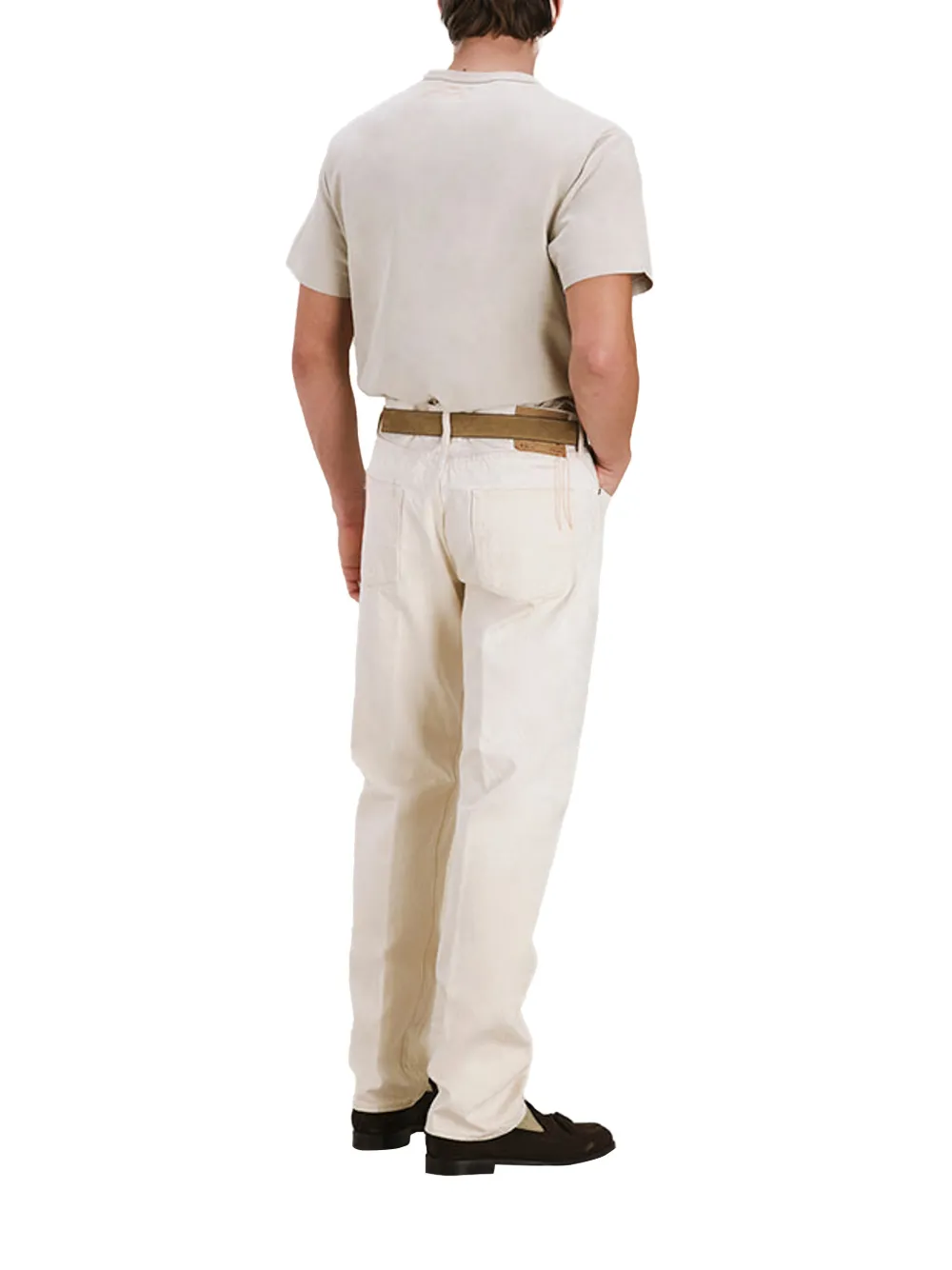  Fortela Logo-patch Jeans - Neutrals 
