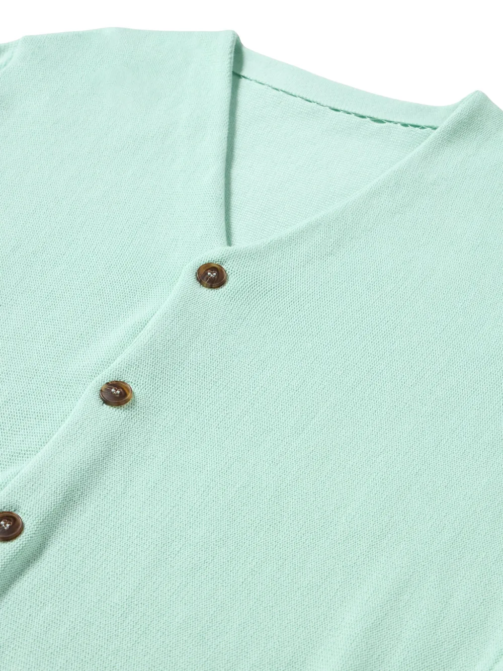 Fortela Geribbeld vest Groen
