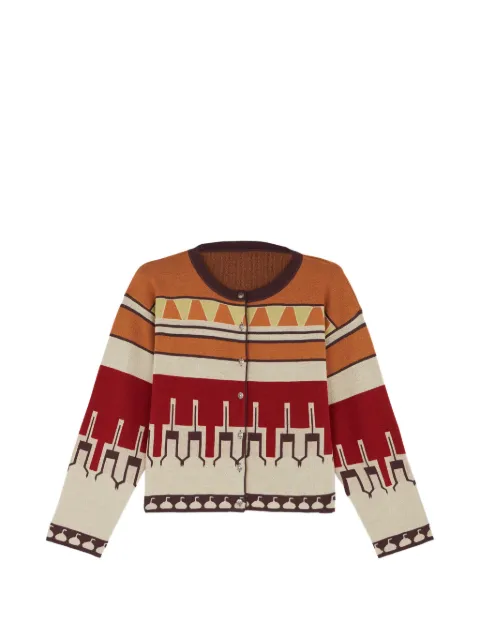Fortela Licia patterned cardigan