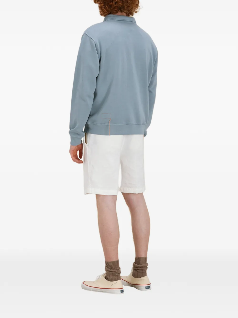  Fortela Zip-collar Sweatshirt - Grey 