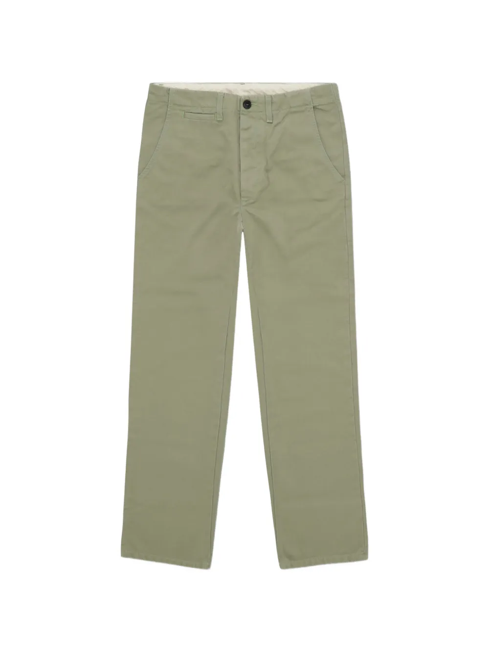 Fortela button-fastening chino trousers - Grün