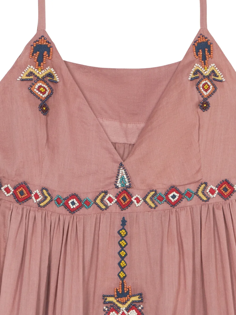 Amelie Beaded Tiered Maxi Dress