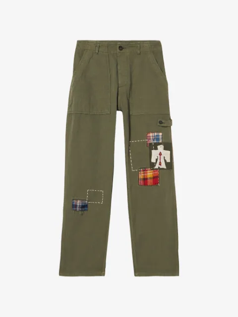 Fortela Jacey patchwork trousers