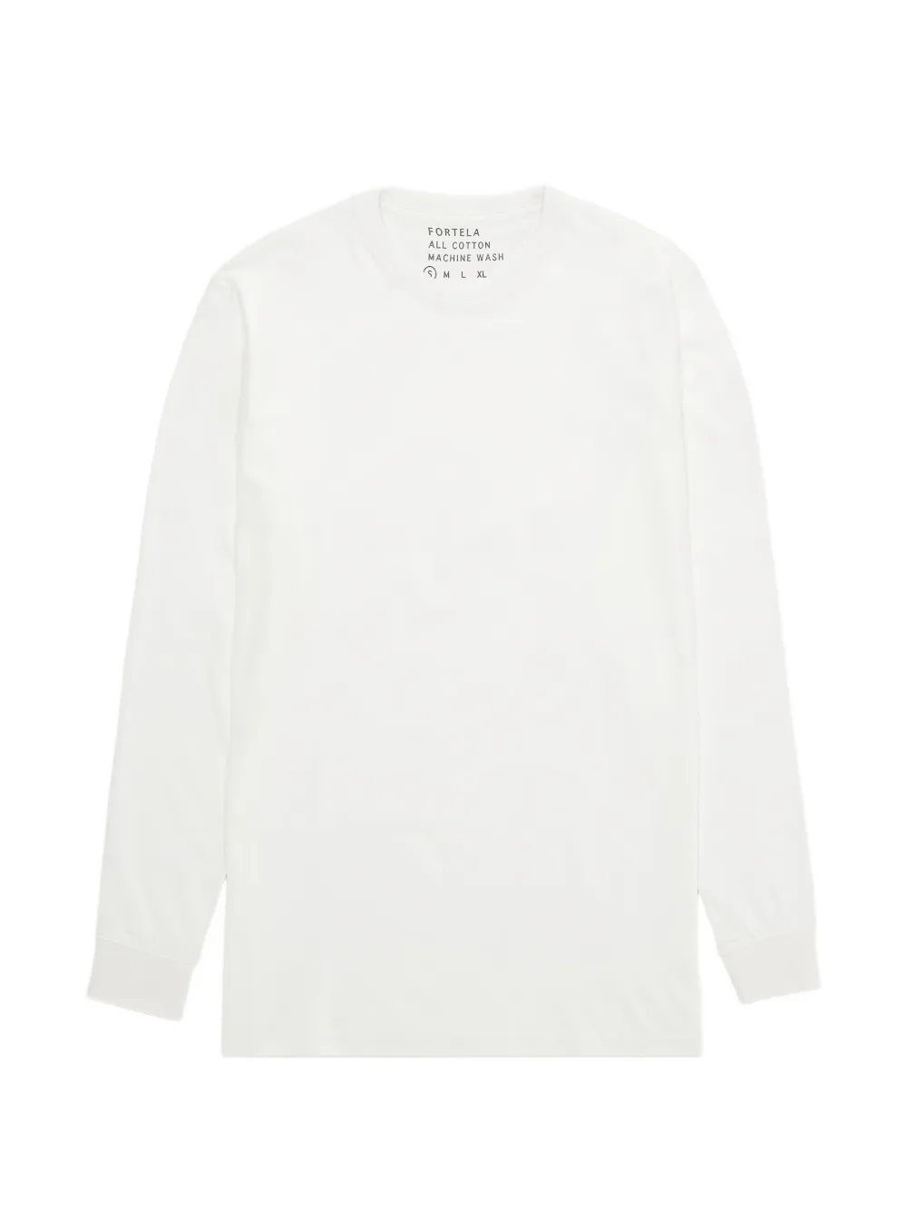 Fortela Teels long-sleeve T-shirt - Bianco