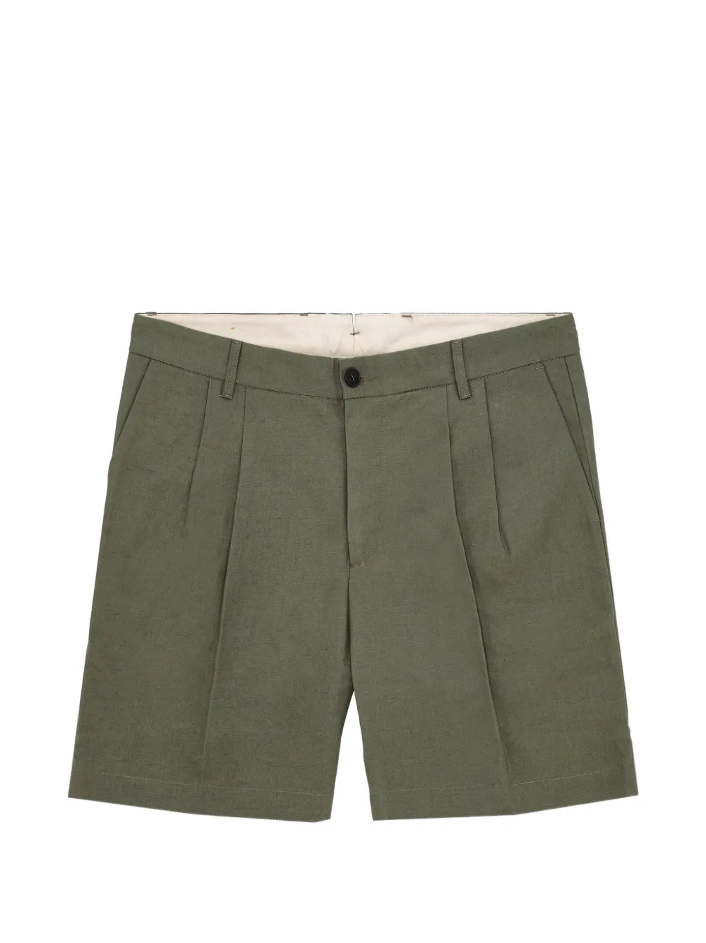 Fortela Beachshort pleated bermuda shorts - Verde