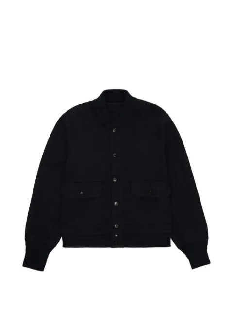 Fortela Cruiser buttoned bomber jacket