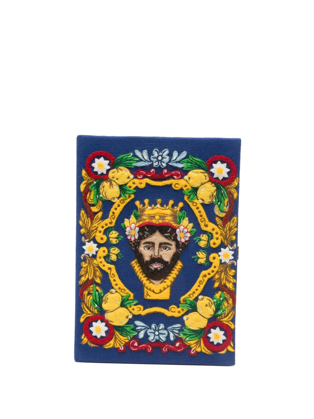 Olympia Le-Tan Sicilian Legends clutch bag - Blu