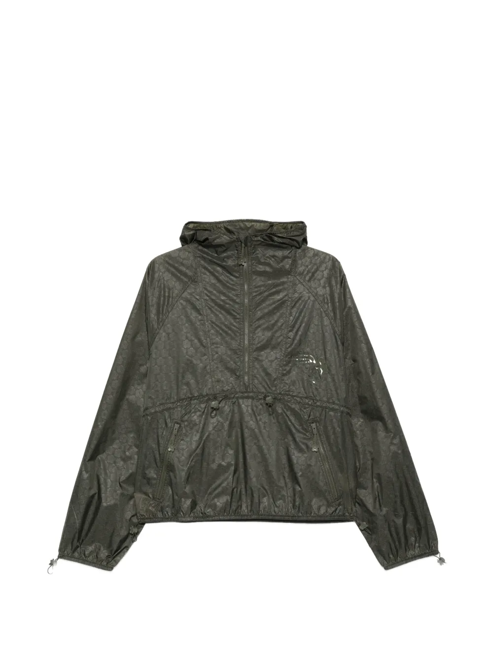 Cecilie Bahnsen X The North Face hooded floral-print jacket - Verde