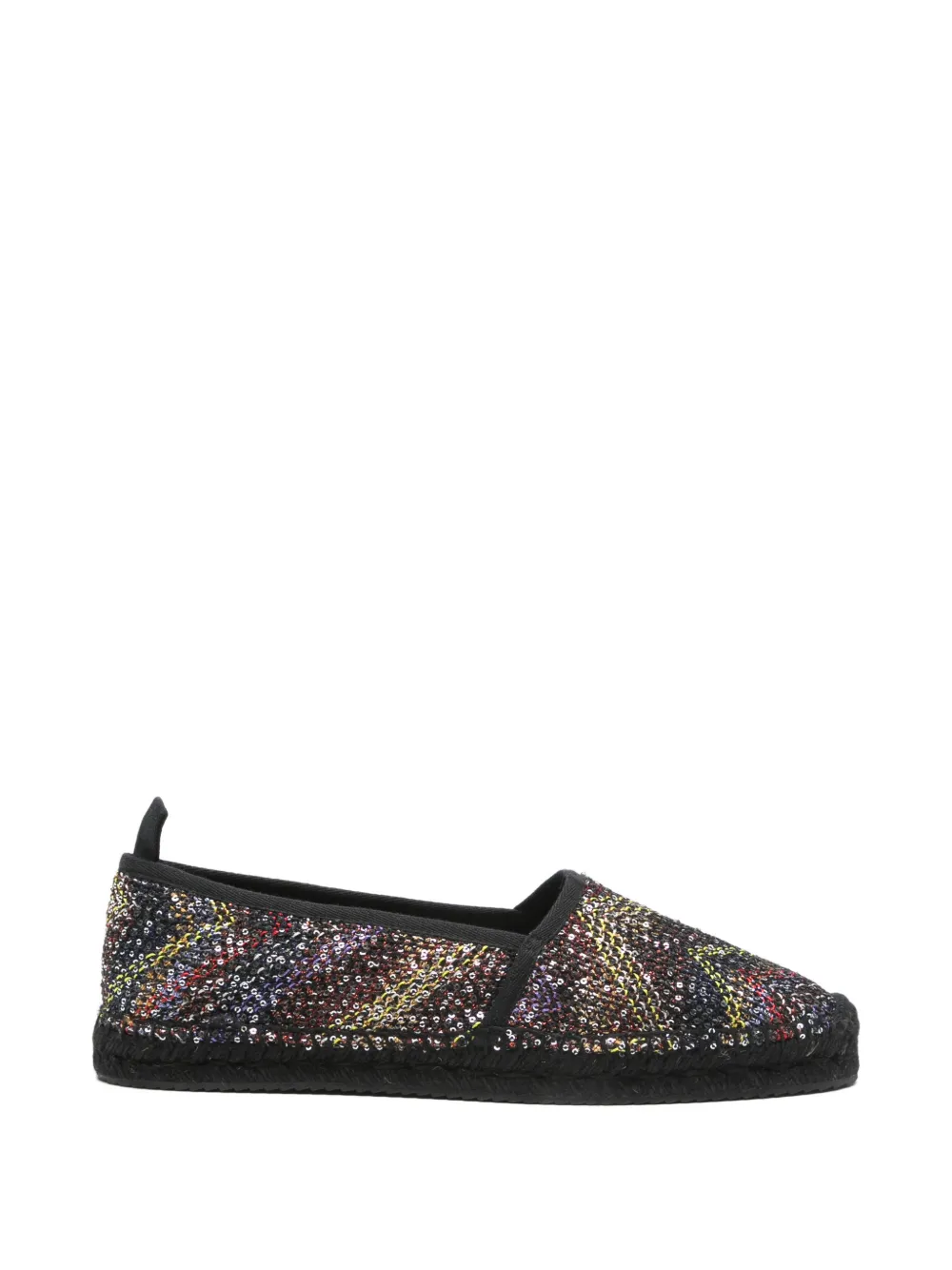 Missoni sequin espadrilles Zwart